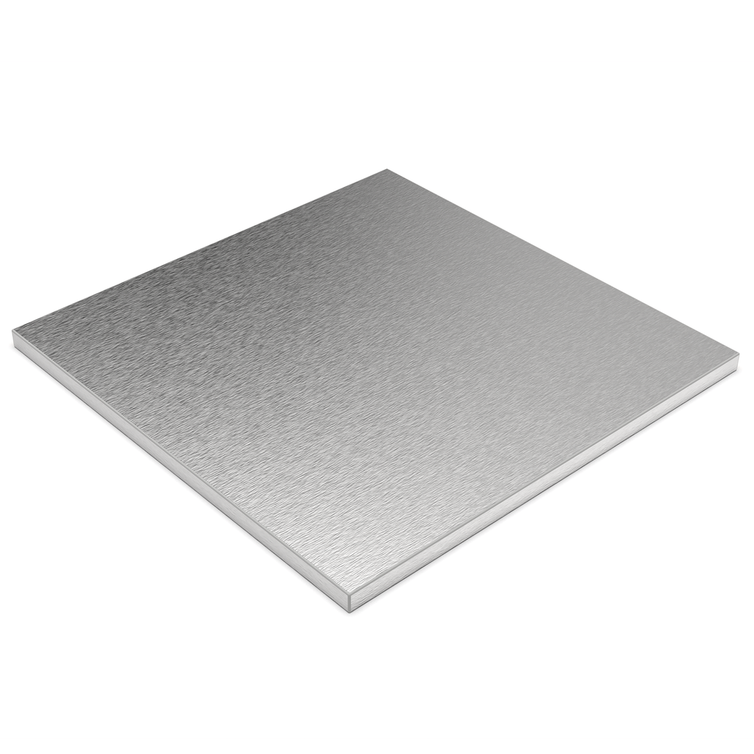Dekorplatte 19mm Edelstahl