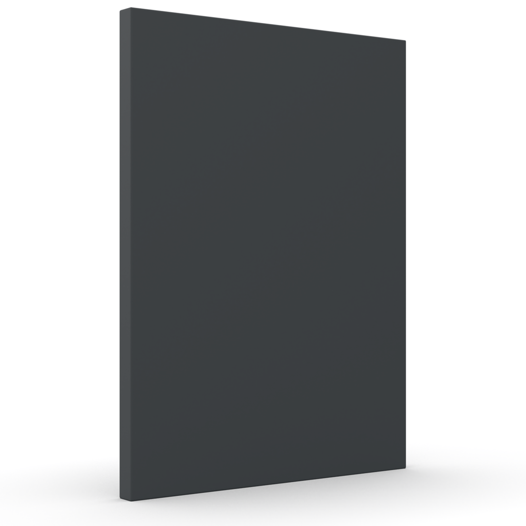 Küchenfront 19mm PRIMEBOARD Graphitschwarz