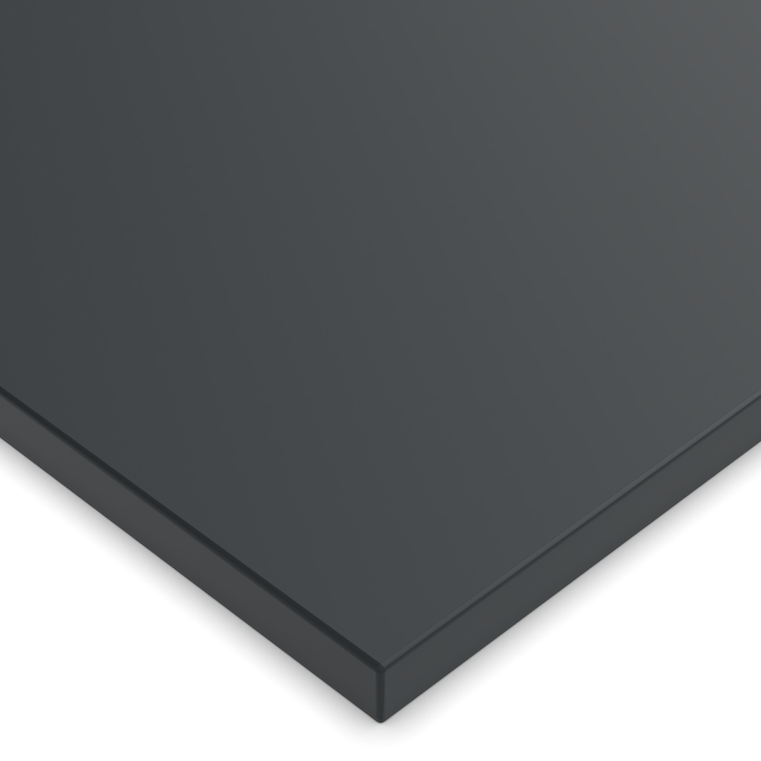 Küchenfront 19mm PRIMEBOARD Graphitschwarz