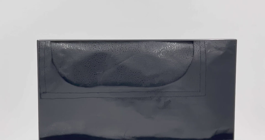 Musterstück Graphitschwarz Hochglanz