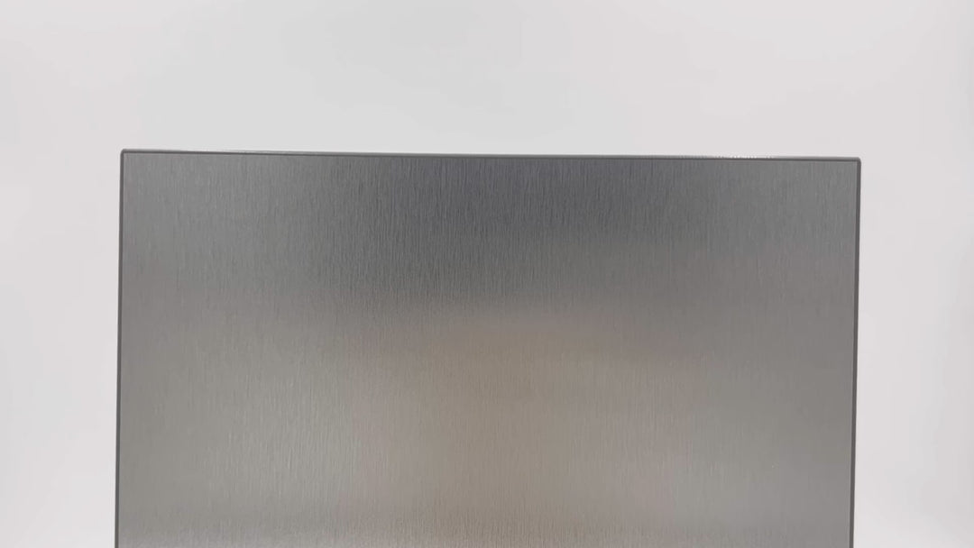 Musterstück Edelstahl