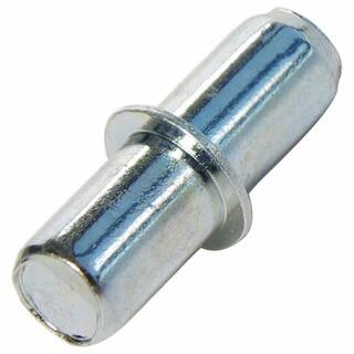 Duplo-Bodenträger, Stahl, zweiseitiger Zapfen 5/5 mm, 16 mm lang