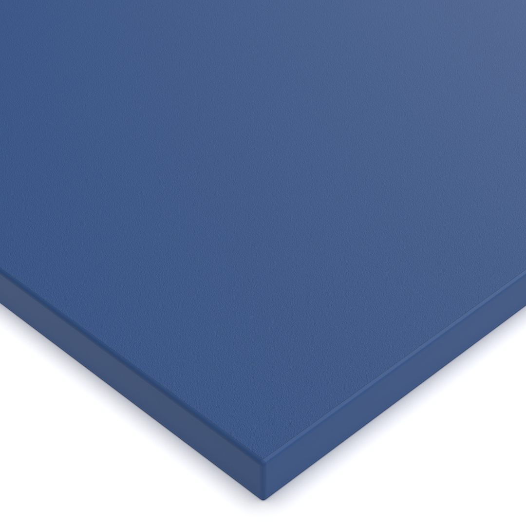 Küchenfront 19mm Enzianblau