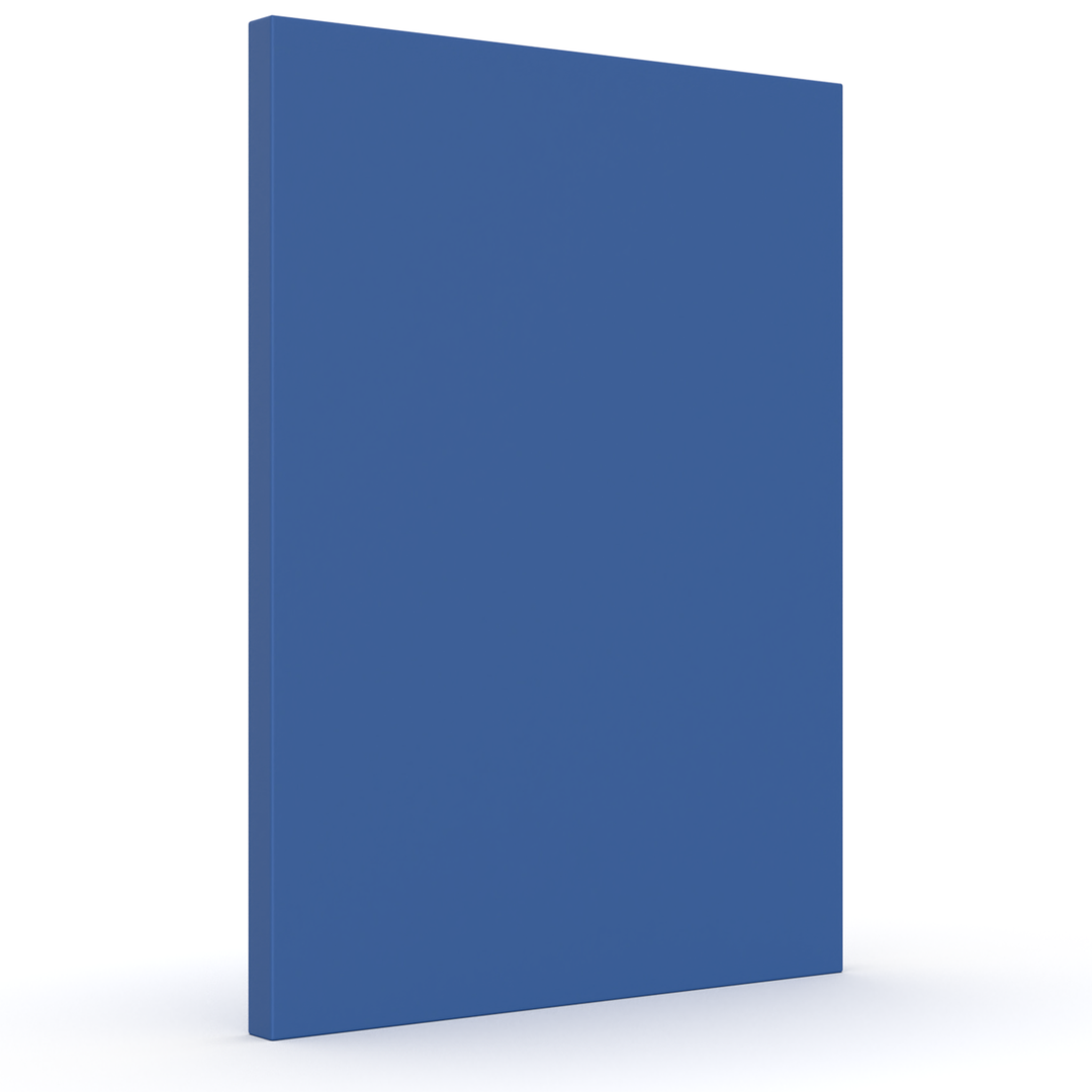 Küchenfront 19mm Enzianblau