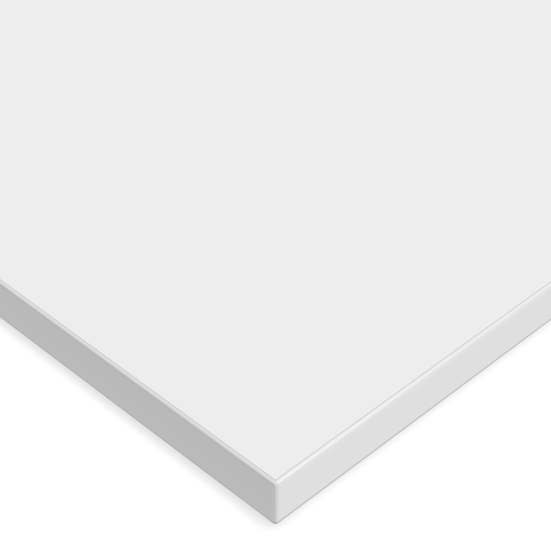 Dekorplatte 19mm Weiß